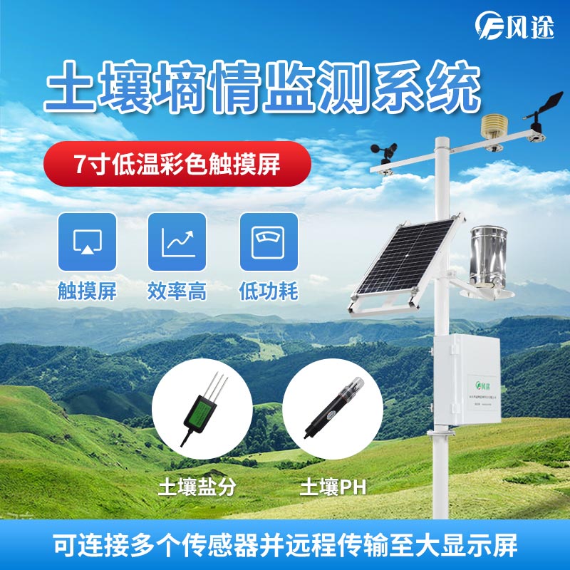 氣象站、墑情監測儀、土壤檢測儀應用于茶園